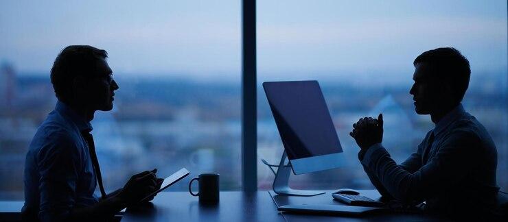 Team working on analytics